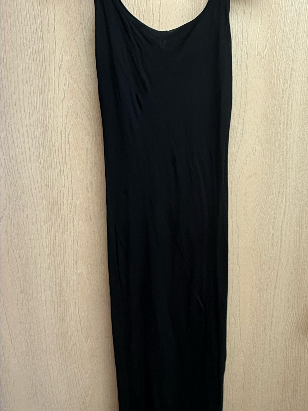 Gap Black Maxi Slip Dress
